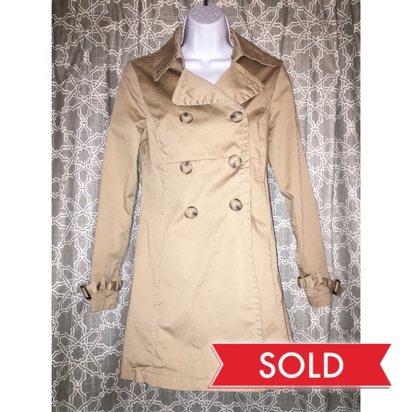 Old Navy Jackets & Blazers - [old navy] lightweight khaki trench coat